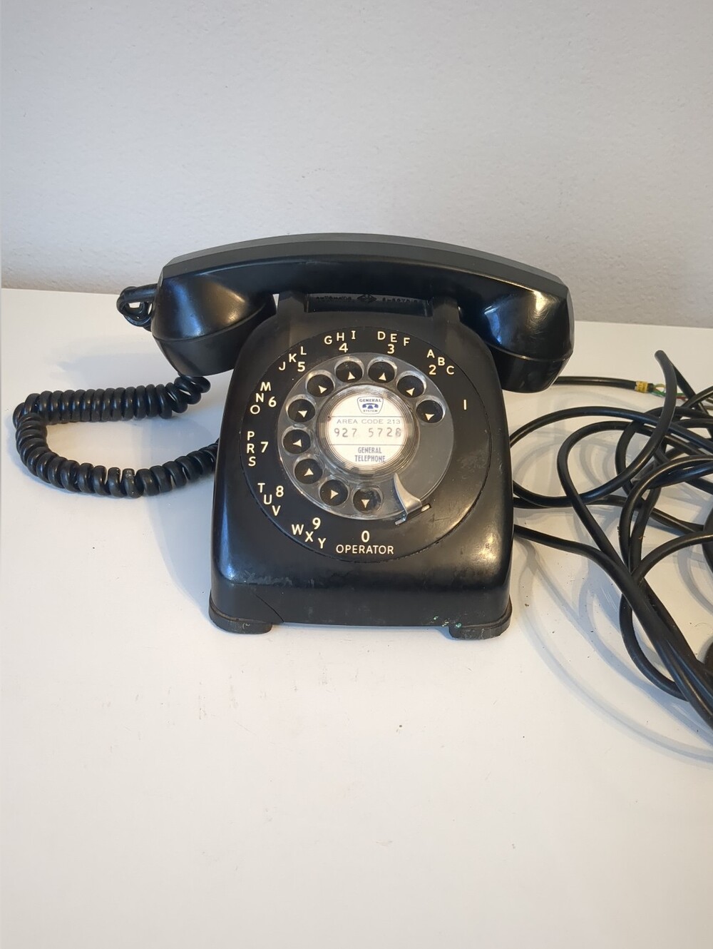 General Telephone System Automatic Electric Co. Rotary Phone Untested Prop